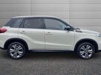 Used Suzuki Vitara SZ-T 129 HP (94 kW) 2022 Savannah ivory with cosmic black pearl roof SUV