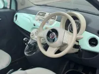 Used Fiat 500 Lounge 69 HP (50 kW) 2014 Green Hatchback
