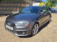 Usado Audi A1 S-Line 2011 Gris Utilitario