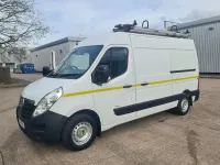 Used Vauxhall Movano 130 HP (95 kW) 2018 White MPV