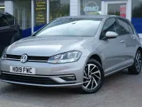 Used VW Golf VII Match 114 HP (83 kW) 2019 Silver Hatchback