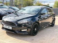 Used Ford Focus Zetec 2015 Black Hatchback