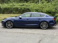Used Audi S5 Sportback Design 354 HP (260 kW) 2018 Blue Hatchback