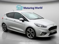Used Ford Fiesta ST-Line X 125 HP (91 kW) 2021 Silver Hatchback