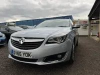 Used Vauxhall Insignia Design Edition 136 HP (100 kW) 2016 Silver Estate