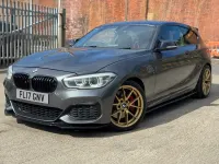 Used BMW M140 M Sport 340 HP (250 kW) 2017 Grey Hatchback