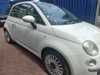 Used Fiat 500 Lounge 69 HP (50 kW) 2011 White Hatchback
