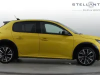 Used Peugeot 208 GT 99 HP (72 kW) 2022 Yellow Hatchback