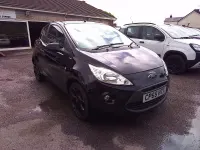 Used Ford Ka Zetec 69 HP (50 kW) 2015 Black Hatchback
