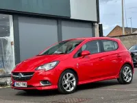 Used Vauxhall Corsa SRi 90 HP (66 kW) 2017 Red Hatchback