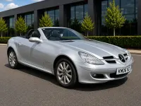 Used Mercedes SLK200 2006 Silver Cabriolet