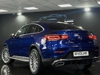 Used Mercedes GLC300 AMG line 2020 Blue Coupe