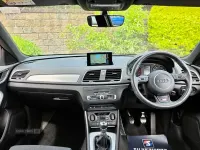 Used Audi Q3 S-Line 150 HP (110 kW) 2018 Black SUV