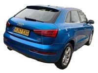 Used Audi Q3 Sport 180 HP (132 kW) 2017 Blue SUV