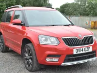 Used Skoda Yeti Elegance 150 HP (110 kW) 2014 Red SUV