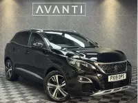 Second-hand Peugeot 3008 GT-line 130 CP (95 kW) 2019 Negru SUV