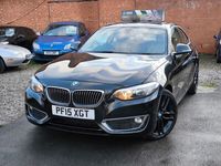 used BMW 220 2 Series d [190] Luxury 2dr