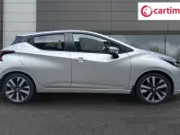 Used Nissan Micra Tekna 92 HP (67 kW) 2023 Silver Hatchback