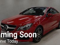 Used Mercedes E350 AMG line 2016 Red Coupe
