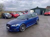 Used Audi A3 S-Line 2015 Blue Hatchback