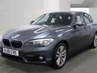 Used BMW 120 Sport Line 177 HP (130 kW) 2015 Grey Hatchback