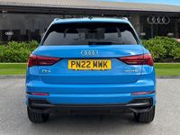 Begagnad Audi Q3 S-Line 150 HK (110 kW) 2022 Blå SUV