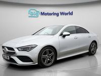 Used Mercedes CLA220 AMG line 190 HP (139 kW) 2021 Silver Sedan