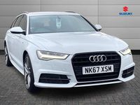 Used Audi A6 Black Edition 187 HP (137 kW) 2017 White Estate