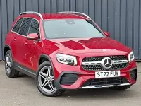 Used Mercedes GLB200 AMG line 163 HP (119 kW) 2022 Red SUV