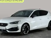 Used Cupra Leon 150 HP (110 kW) 2024 White Hatchback