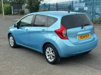 Used Nissan Note Acenta Premium 90 HP (66 kW) 2014 Blue Hatchback