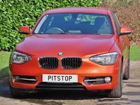 Used BMW 120 Sport Line 184 HP (135 kW) 2013 Orange Hatchback