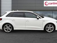 Used Audi A3 Sportback S-Line 150 HP (110 kW) 2017 White Hatchback