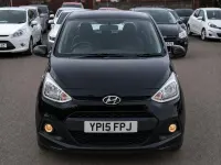 Used Hyundai i10 67 HP (49 kW) 2015 Black Hatchback