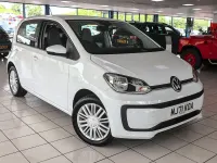 Used VW up! 65 HP (47 kW) 2021 White Hatchback
