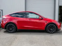 Used Tesla Model Y Long Range AWD 378 kW (514 HP) 2022 Red SUV