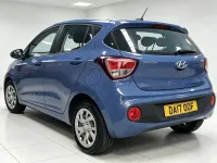 Used Hyundai i10 SE 67 HP (49 kW) 2017 Blue Hatchback