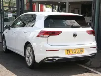 Used VW Golf VIII Style 147 HP (108 kW) 2020 White Hatchback