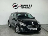 Second-hand Ford Fiesta Zetec 100 CP (73 kW) 2018 Negru Hatchback