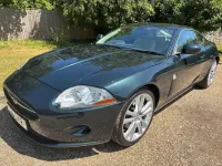 Used Jaguar XK 300 HP (220 kW) 2008 Green Coupe