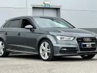Used Audi A3 S-Line 184 HP (135 kW) 2014 Grey Hatchback
