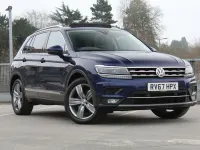 Used VW Tiguan SEL 180 HP (132 kW) 2017 Blue SUV