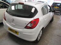Used Vauxhall Corsa Active 100 HP (73 kW) 2012 White Hatchback