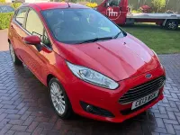 Used Ford Fiesta Titanium 75 HP (55 kW) 2013 Red Hatchback