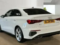 Used Audi A3 S-Line 110 HP (80 kW) 2024 White Sedan