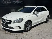 Used Mercedes A180 SE 109 HP (80 kW) 2017 White Hatchback