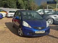 Used Honda Jazz ES 100 HP (73 kW) 2009 Blue Hatchback