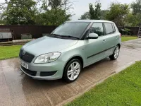 Used Skoda Fabia SE 2011 Green Hatchback