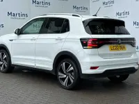 Used VW T-Cross R-line 110 HP (80 kW) 2022 White SUV