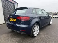 Used Audi A3 2017 Blue Hatchback